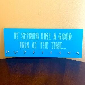 Race Medal Display Hanger with 9 hooks